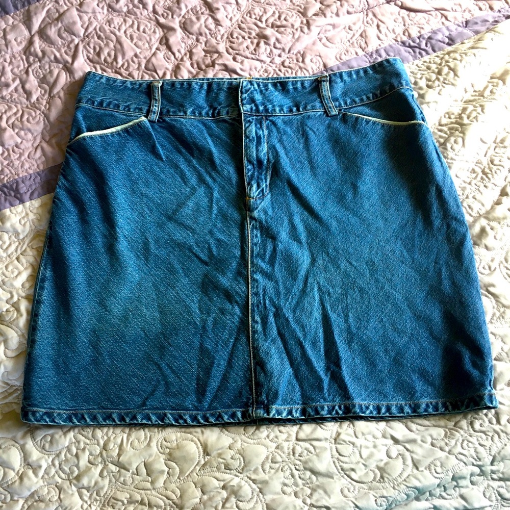 Old Navy Jean Mini Skirt